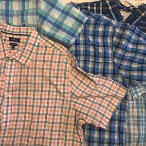 Men’s Casual Button Down Shirts Izod Bass Croft